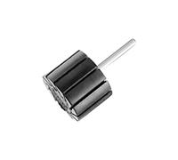 Almencla Accessoires pour Tambour de Ponçage En Caoutchouc : Mandrins à Broche Facile, Ponceuse à Tambour Largement Utilisée pour Perceuse, pour Le Travail Du, 45mmx30mm