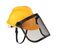 Almencla Casque Forestier Polyvalent avec Protection Faciale pour Le Désherbage, L'aménagement Paysager et Le Jardinage.