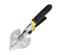 Almencla Outils à Main Ciseaux Robustes En Forme de U Cisaille à Onglet Multi-angles pour PP
