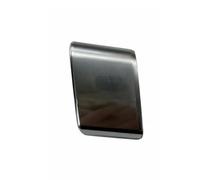 Almencla Poignée de Porte Automobile Poignée Intérieure Garniture Embout Protecteur Chrome Remplacement Plastique Électroplacé Protège des Rayures pour, Arrière Gauche