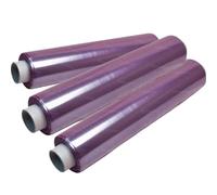 Almericorp® Lot de 3 rouleaux de film alimentaire alimentaire professionnel haute résistance 45 cm x 300 m Alimentation industrie tatouage