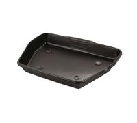 Almineez Poêle à cendres traditionnelle - 28 cm de large - Idéal pour les grilles de feu de taille standard de 40,6 cm - Cendrier pour feux ouverts | Brûleurs à bûches | Bac à feu | Bac à cendres