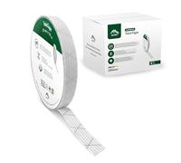 ALMO Lot de 4 rubans adhésifs de montage double face de 20 mm x 50 m pour freins à vapeur et pare-vapeur, forte adhérence avec film indéchirable, remplace les agrafeuses, montage hermétique facile et