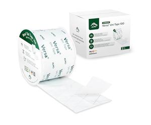 ALMO Premium Ruban Adhésif pour pare-vapeur,2 pièces, 100mm x 25m, film de protection résistant à la déchirure, freins vapeur et membranes de toiture, collage durablement étanche à l'air et au vent