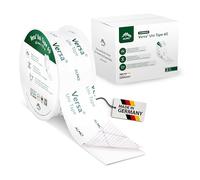ALMO Premium Ruban Adhésif pour pare-vapeur, 60mm x 40m, film de protection résistant à la déchirure, freins vapeur et membranes de toiture, collage durablement étanche à l'air et au vent
