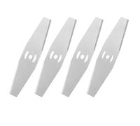 Alnaeson Lot de 20 lames de rechange en plastique pour tondeuse à gazon électrique sans fil - Tête de débroussailleuse en métal de 150 mm pour jardin, parc, herbe, cordes