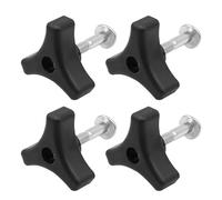 Alnicov 4 pièces tondeuses à Gazon universelles poignée écrou à Oreilles et Boulon pièces de Tondeuse à Gazon Accessoires pièces de Rechange de Machines de Jardin