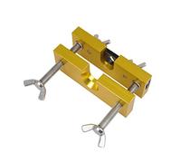 Alnicov Extracteur d'embouchure pour instruments à vent en laiton, support réglable, acier inoxydable et alliage d'aluminium, poli, jaune