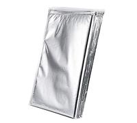 Alomejor 5pcs / Set Papier d'aluminium isolé Sac de Stockage de Nourriture Sac de Stockage de Nourriture étanche Sandwich isolé Sacs pour Voyage Scolaire(30 * 35cm)