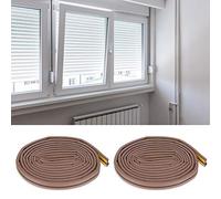 Alomejor Bande d'étanchéité Auto-adhésive pour Isolation Acoustique | EPDM durable, empêche l\'eau et les insectes, idéal pour les portes coulissantes, adhérence longue durée