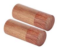 Alomejor Bouteille en Bois D'huile Essentielle, Mallette de Rangement Anti-Fuite pour Voyager, 10 Pièces pour Les Amateurs D'aromathérapie (2,5 diamètre extérieur)