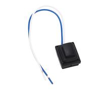 Alomejor Bouton de Poignée de Porte Avant en Caoutchouc, Interrupteur à Bouton de Poignée de Porte Extérieure en Caoutchouc, Remplacement Direct, Tactile Réactif, Résistant à l'usure pour IONIQ