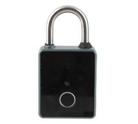 Alomejor Cadenas à Mot de Passe Intelligent avec Déverrouillage D'empreintes Digitales et de Carte pour Clôtures Extérieures et Casiers Scolaires Conception Durable 1 unité (TTLOCK)