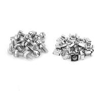 Alomejor Cage Nut Screw Kit, M5 & M6 Assortiment (M5*16(20PCS))