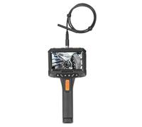 Alomejor Caméra Endoscope Articulée Double Objectif 2MP HD Inspection pour Usage Industriel écran IPS 5" (Hmm)