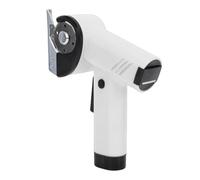 Alomejor Ciseaux électriques sans Fil avec Lames de sécurité (WHITE) | Double lame de sécurité, Facile à utiliser, Puissance 25 W, Puissant pour le carton, Idéal pour le bricolage