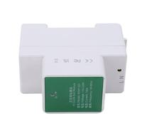 Alomejor Compteur D'énergie Intelligent avec Large Plage de Mesure | Télécommande via application, coque PC ignifuge, installation sur rail DIN, compatible 110-220V