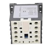 Alomejor Contacteur CA 220V 20A Interrupteur à Contact Argent | Performances fiables, installation facile, sécurité élevée, conception compacte, configuration à 3 pôles