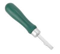 Alomejor Couteau Ouvre-boîtier à Pression en Acier Inoxydable, pour Réparation Délicate de Montres, avec Poignée en Plastique Confortable