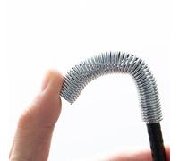 Alomejor Dispositif de prise d'évier flexible en acier pour un outil efficace de retrait des bouchons de vidange pour toilettes de maison - pour le drainage des eaux usées