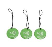 Alomejor Étiquette NFC, Fob Programmable Durable de 35CM | Portable, étanche, haute sensibilité de numérisation, sécurité des données, compatible avec les appareils NFC