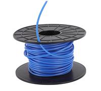 Alomejor Fil de Rond, Très Résistant 4mm, 30m de Long | haute efficacité, Compatible avec les tondeuses à gazon, Construction en nylon