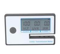 Alomejor Film Solaire Transmission Mètre, UV IR Mètre, Portable 8mm Test | Compact et léger, facile à utiliser, mesure la teinte des fenêtres VLT, consommation d\'énergie ultra faible