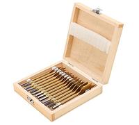 Alomejor Foret Set, Embout Hexagonal de 1/4in | Acier haute dureté, Conçu pour un perçage précis, Fonctionne avec les perceuses DC et AC, Revêtement en titane pour plus de