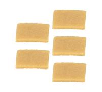 Alomejor Gomme Adhésive pour une élimination Facile des Résidus de Colle, 22 Pièces, Caoutchouc Naturel Durable, Réutilisable, 7x5,1 Cm, pour les Projets Scolaires
