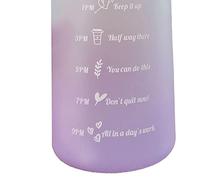 Alomejor Gradient Couleur Gradient One Faire une Bouteille D'eau avec - Portable Sports Water Cup (vert clair)