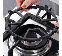 Alomejor Grille de Cuisinière à Gaz, Grille en Fonte de 6,3 Pouces | Conception antidérapante, compatible avec les poêles de 4 ou 5 pieds, robuste et résistant à la chaleur