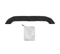 Alomejor Housse Bimini Pliable pour Bateau - Toile Imperméable Marine avec Protection UV 30+ et Système d’Installation Rapide, Compatible avec Barres en Acier Inoxydable, Idéale po
