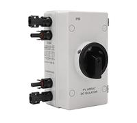 Alomejor Interrupteur de Déconnexion Solaire, Sectionneur PV Fiable 32A