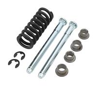 Alomejor Kit de Bagues de Charnière de Porte en Métal, Bagues de Charnière de Porte avec Ressort 0,380 X 4,17 Pouces, Restaure l'alignement de la, Ouverture en Douceur pour Jimmy Blazer S10