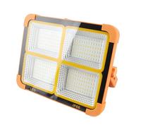 Alomejor LED Portable Solar Work Light 200W, 4800mAh Battery | IP66 étanche, luminosité de 15 000 , modes réglables, conception portable