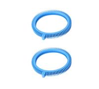 Alomejor Nettoyeur de Piscine Roue Avant, Design en Caoutchouc Hump | Paquet de 2 inclus, Facile à installer, Conçu pour les nettoyeurs de piscine, Construction fiable