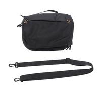 Alomejor Organisateur électronique, étui de Transport de Grande capacité avec 19 Compartiments pour Les Scénarios de Voyage et de Camping, Tablettes, Câbles de Téléphones (Black)