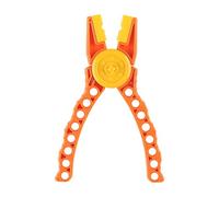 Alomejor Pince à Jouets, Pince à Blocs de Construction, Séparateur de Briques à Poignée Antidérapante avec Mécanisme à Ressort pour un Démontage Facile, (ORANGE)