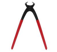 Alomejor Pince de Serrage d'oreille en Acier au Carbone, Pince de Serrage avec Tête Fine, Poignée en PVC pour Installer et Retirer des Colliers de Simples, Doubles et Continus dans la Réparation