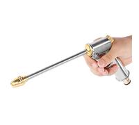 Alomejor Pistolet Pulvérisateur D'eau Haute Pression avec Buse Flexible en Laiton pour Laver les Voitures et Arroser les Jardins, 1 X unité
