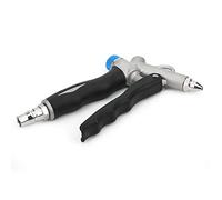 Alomejor Pneumatic Dust Blow Gun with Adjustable Nozzles | Corps en alliage d\'aluminium, Poignée ergonomique, Connecteur rapide, Buse longue/courte