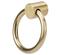 Alomejor Poignée de Tiroir en Laiton, 45mm Bouton de Tirage Antique, pour | Laiton massif, résistant à la corrosion, texture lisse, adapté aux armoires, placards, portes, meubles