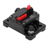 Alomejor Porte-fusible de Disjoncteur étanche, Cuivre Facile à Installer, Réinitialisation Automatique pour les Systèmes électriques, DC12-42V, 1 unité (250A)