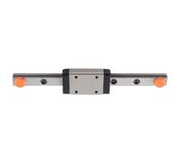 Alomejor Rail Linéaire Miniature 100 Mm, Mécanisme de Glissière Durable | Conception interchangeable, capacité de charge élevée, fonctionnement sans faille, moulage par injection, faible friction