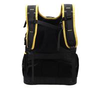 Alomejor Sac à Dos D'électricien avec Tissu Oxford Durable, Fond Rigide et Port USB pour une Utilisation en Déplacement