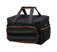 Alomejor Sac à Outils en Tissu Oxford Robuste, Organisateur de 17 Pouces avec 20 Poches pour électriciens et Mécaniciens