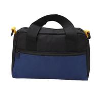 Alomejor Sac à Outils en Toile Robuste avec Fermeture à Glissière pour électriciens et Mécaniciens, Sac de Rangement de Matériel de Grande capacité, Conception Portable et Durable (12 pouces)