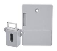 Alomejor Serrure de Tiroir électronique 125 KHz avec Carte de Gestion pour Usage Commercial et Résidentiel, Plastique ABS Durable (GREY)