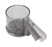 Alomejor Tamiseur à Farine Réglable pour Cuisine (une seule couche) | Vue dégagée, opération à une main, en PP, idéal pour la pâtisserie