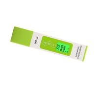 Alomejor Testeur de salinité C-100 Détecteur de qualité de L'Eau Fiable pour Systèmes D'osmose Inverse Eau Potable et Aquariums ABS Haute sensibilité 159 X 34 X 16 Mm